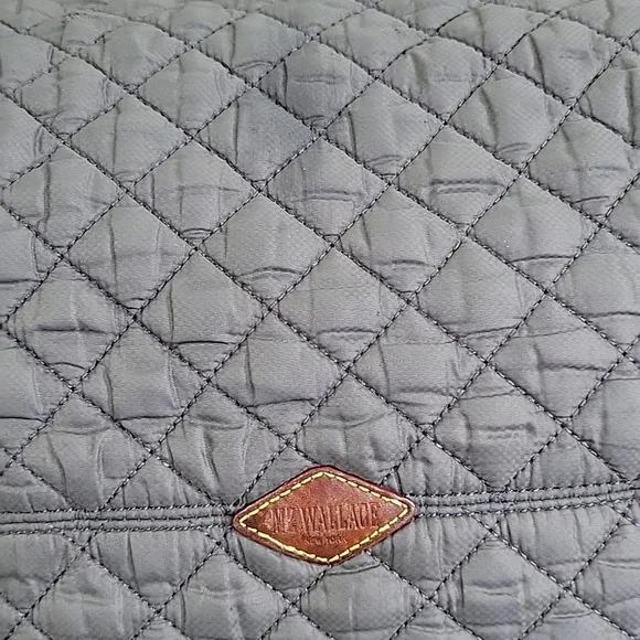 MZ Wallace Charcoal Quilted Tote - Picture 10 of 16